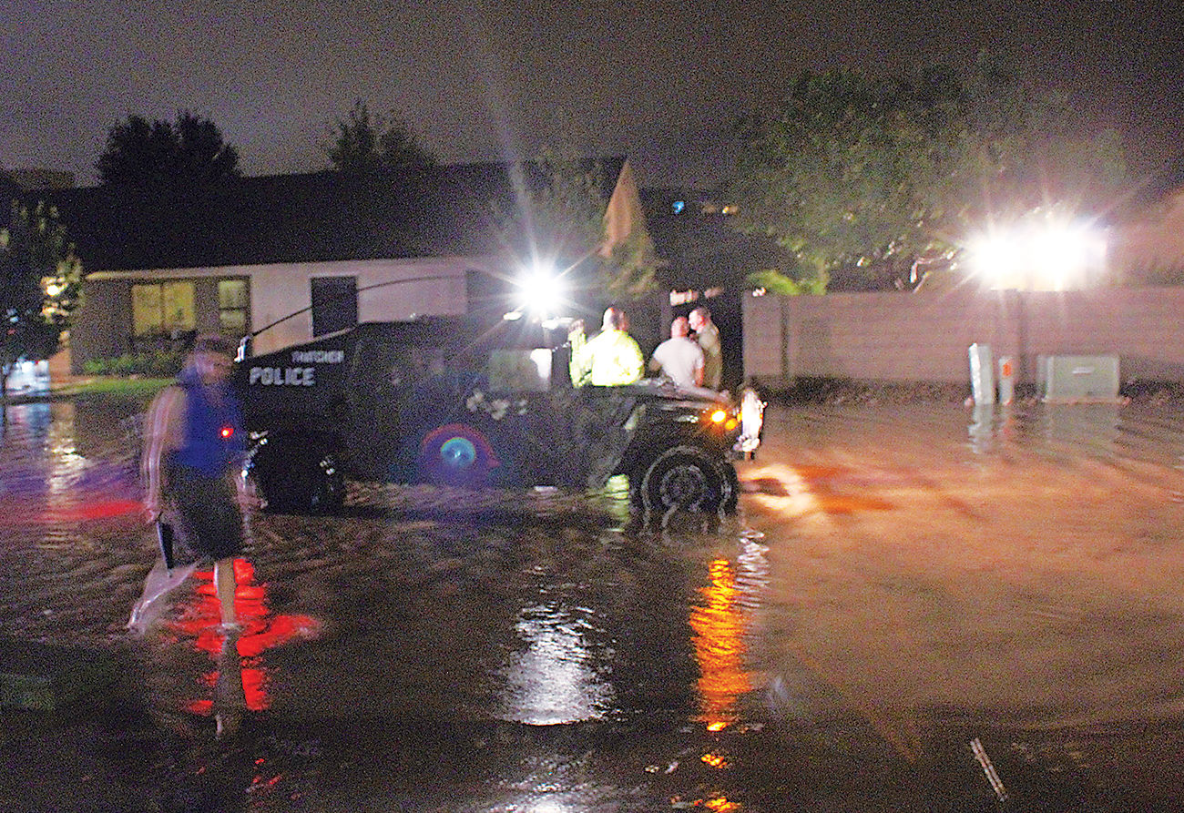 Flooding in Quail Ridge
